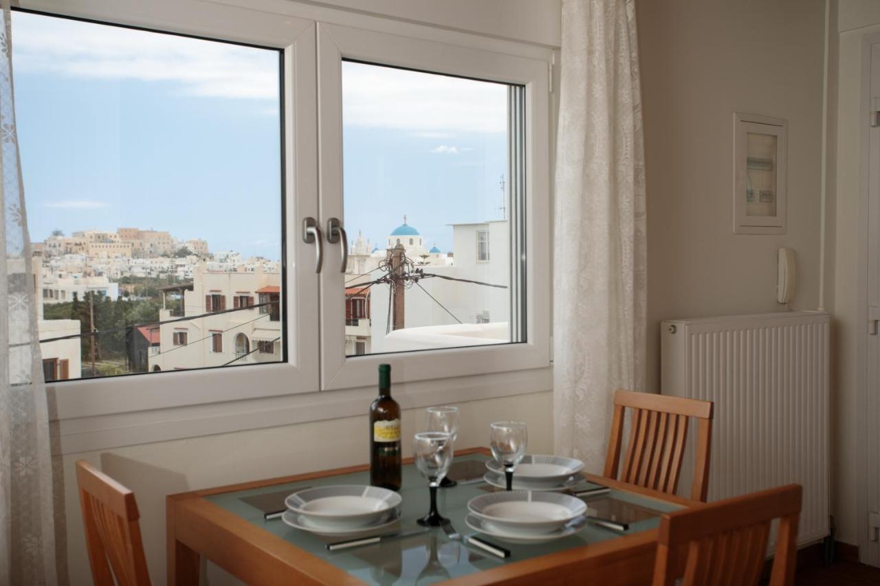 Castle View, Apartment Naxos City Exteriör bild