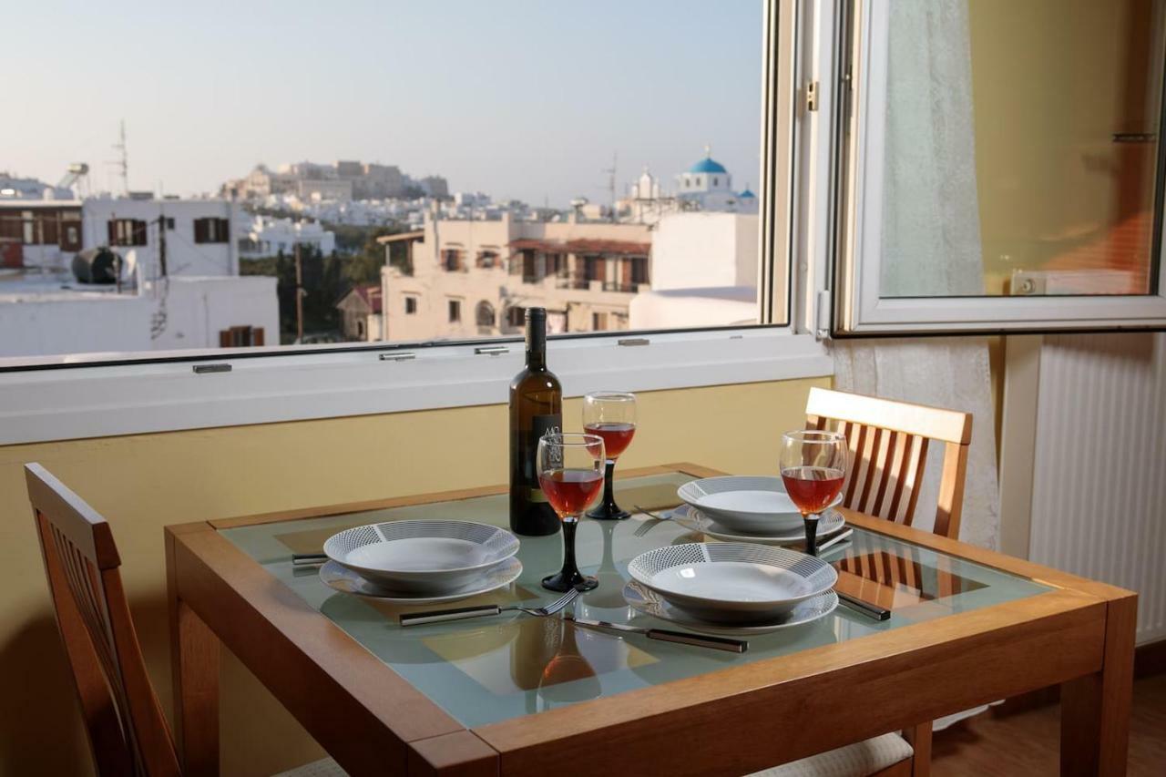 Castle View, Apartment Naxos City Exteriör bild
